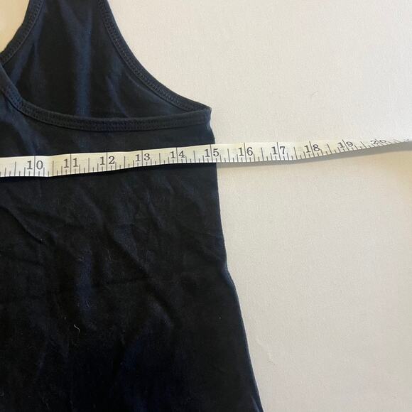 Barcode Clothing Skeleton Kettlebell Heart Tank Top Black M - Picture 6 of 6